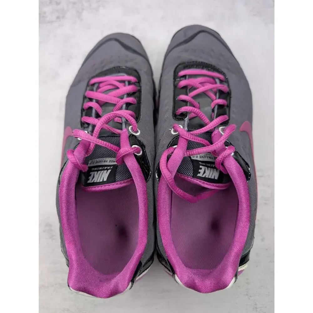 Nike Free TR Luxe 2 Womens Running Shoes Gray Purple Size‎ 8.5 526135-060